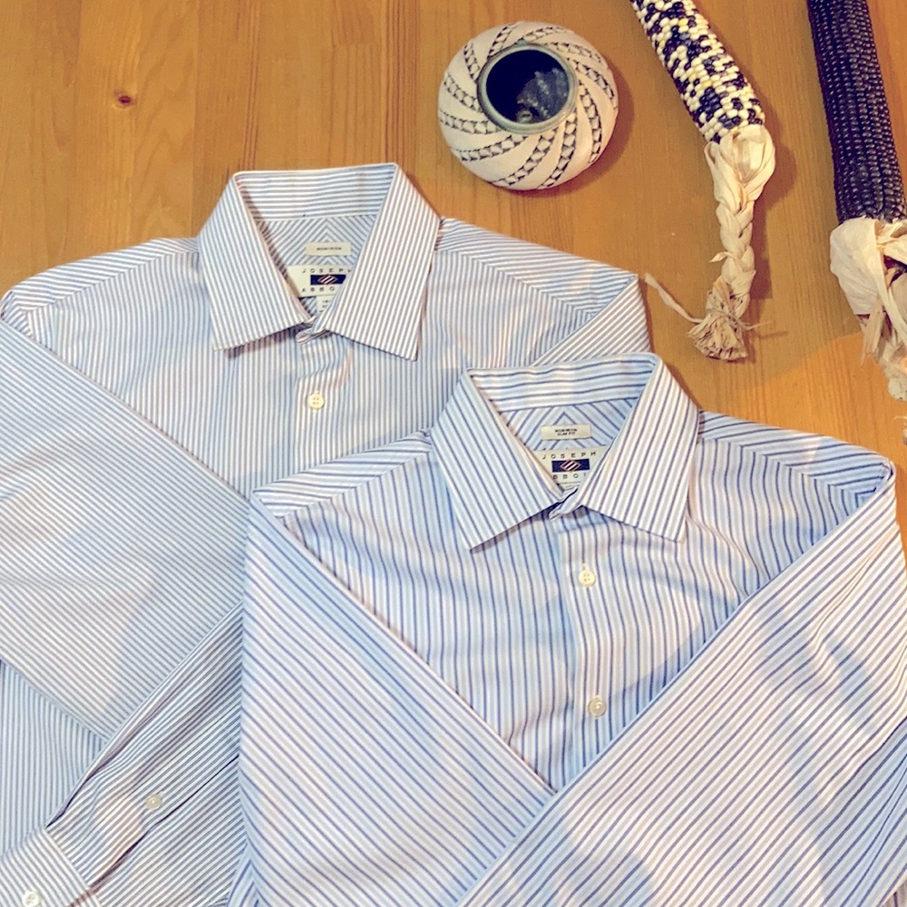 Set of Joseph Abboud dress shirts